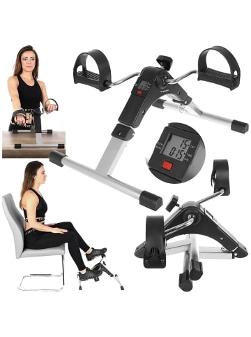 Wisam Trizand Mini-Pedaltrainer für Arme und Beine mit LCD-Display