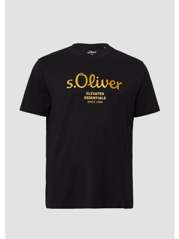 s.Oliver T-Shirt in 99D2_schwarz