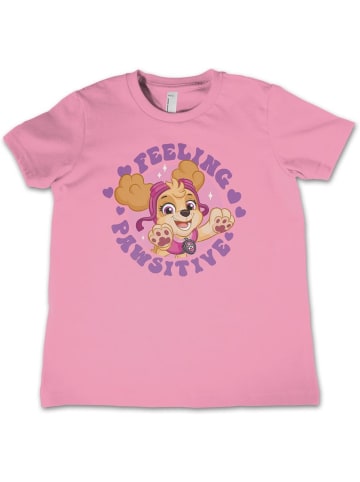 Paw Patrol Shirt "Paw Patrol Feeling Pawsitive Kids Tee" in Pink