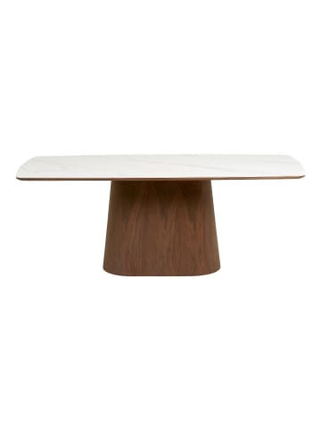 ebuy24 Esstisch Frida Weiß 200 x 90 cm