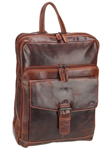 Greenburry Rucksack Rugged Business in Teak Brown