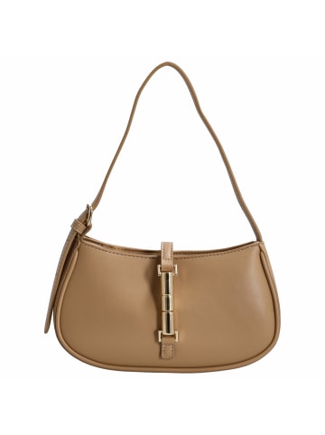 Seidenfelt Loviisa - Schultertasche 23 cm (coffe & cream) in coffe & cream