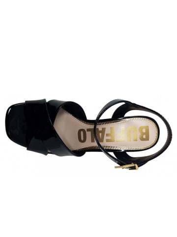 Buffalo Sandalette cherry cross Partysandal. in Schwarz