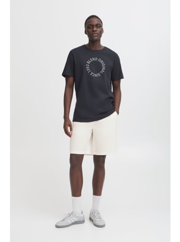 BLEND Leinenhose in weiß
