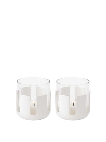 Stelton Teelichthalter Luna in Soft White