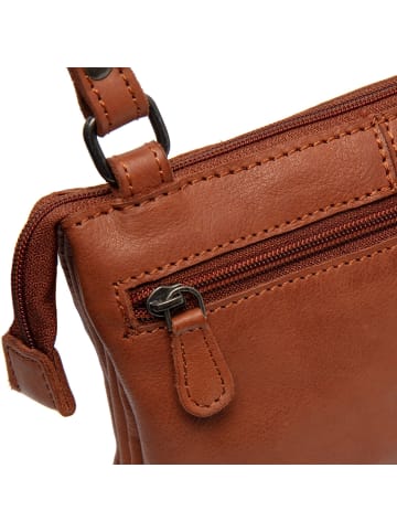 The Chesterfield Brand Osaka Umhängetasche Leder 22 cm cognac