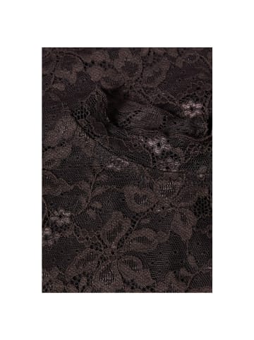 Street One Langarmshirt in Black Coffee