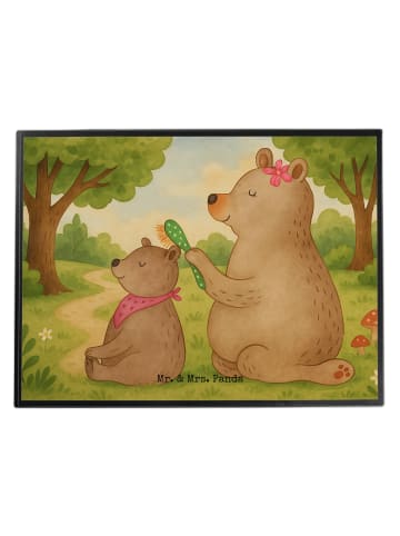 Mr. & Mrs. Panda tischpad Bär Kind Design ohne Spruch in Weiß