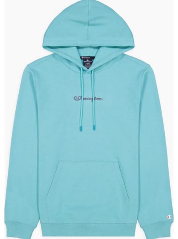 Champion Hoodie He. Hooded Sweatshirt in Blau