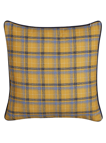 Beliani Dekokissen DICENTRA in Bunt - (W) 45 x (H) 6 x (L) 45 cm