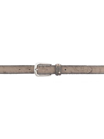 b.belt Gürtel Leder in creme