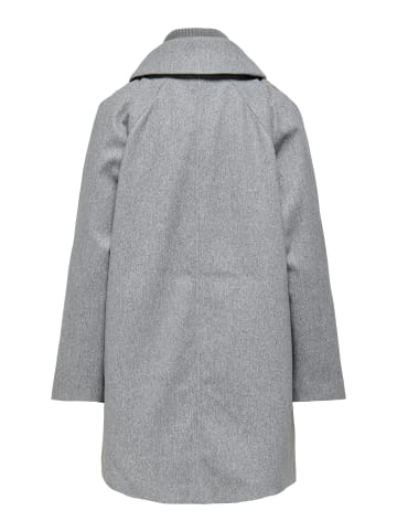 JDY Mantel in Medium Grey Melange