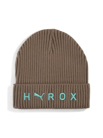Puma Mütze "Puma X Hyrox Mid Crown Beanie" in Beige