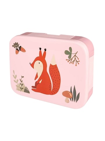 Räuberella Brotdose für Kindergarten und Grundschule in Rosé - 22 x 16cm