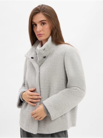 comma Jacke in hellgrau ecru - 0001