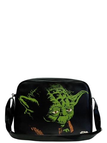 Logoshirt Umhängetasche Yoda - Krieg der Sterne in schwarz