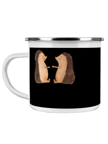 Mr. & Mrs. Panda Teetasse 15. Hochzeitstag Gläserne Hochzeit mit... in Schwarz