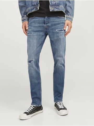Jack & Jones Tapered Fit Jeans in Blue Denim
