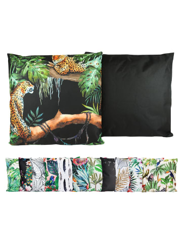 JACK Outdoor Dekokissen Motiv 45x45cm inkl. Füllung Leoparden