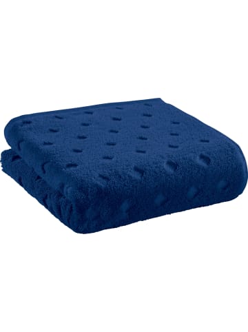 Erwin Müller Frottier Duschtuch Baden-Baden in dunkelblau