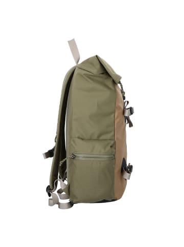FJÄLLRÄVEN Vardag 25 L Wanderrucksack 45 cm in green-clay