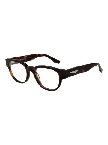 Trussardi Herren Optische Fassungen Panto Braun