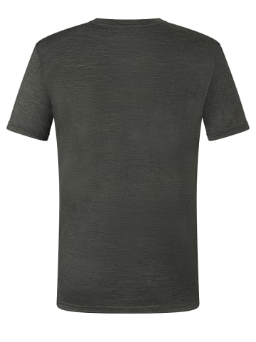 super.natural Merino T-Shirt M GOGGLE TEE in dunkelgrau