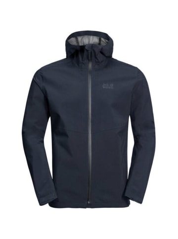 Jack Wolfskin Jacke JWP SHELL M 6000 black in Dunkelblau