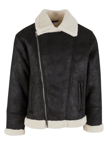 Urban Classics Winterjacken in black/whitesand
