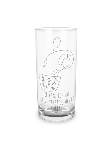 Mr. & Mrs. Panda Wasserglas Kaktus Mama mit Spruch in Transparent