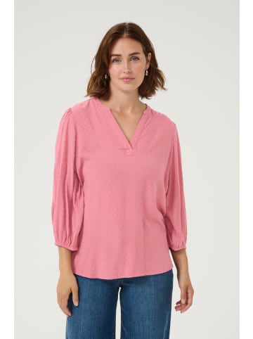 Kaffe Langarm-Bluse KAanny in Mesa Rose