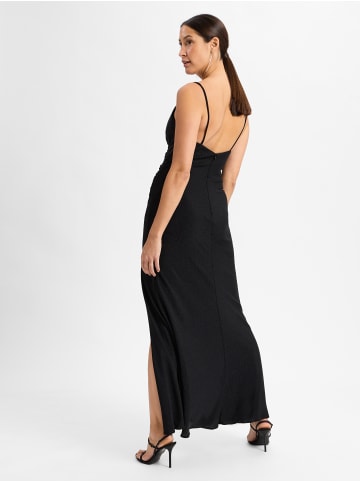 HEY KYLA Abendkleid in schwarz silber - 0001