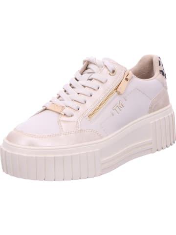 Marco Tozzi Schnürhalbschuh in beige