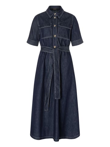 More & More Maxijeanskleid in dark blue denim