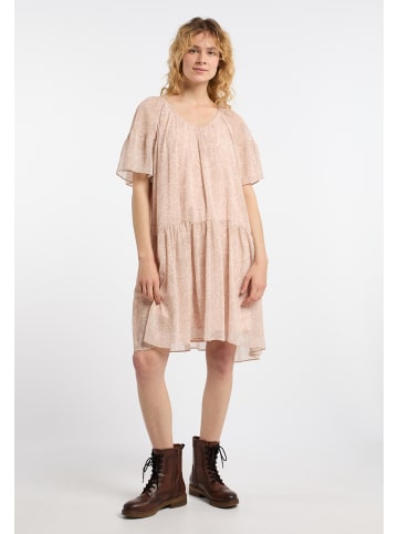 DreiMaster Vintage Damen Kleid in Rosa Mehrfarbig