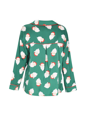 Swirly Women Sleepwear in Green