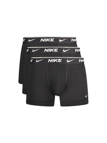 Nike Schwarz Baumwolle Herren Boxershorts Kurz