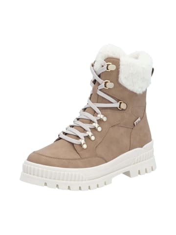 rieker Schnürboots in Beige