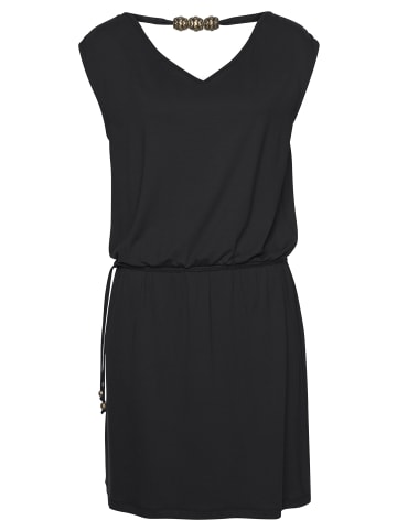 LASCANA Jerseykleid in schwarz