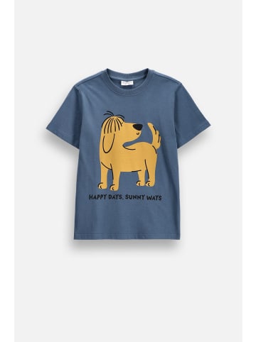 Coccodrillo T-shirt mit kurzen Ärmeln in blau
