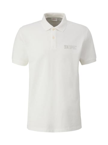 S.OLIVER RED LABEL Polo in Weiß