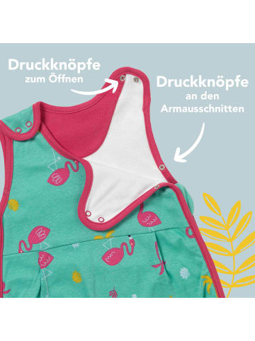 Schlummersack Bio Babyschlafsack, 1.0 TOG in Pink