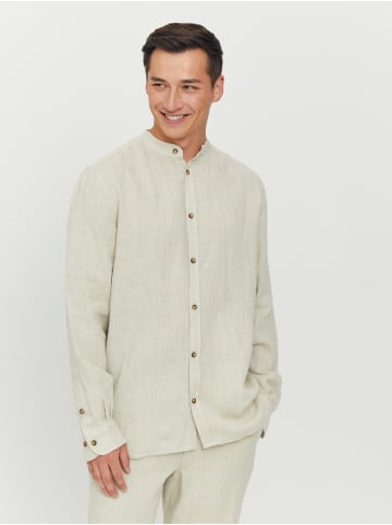 MAZINE Hemd Altona Linen Shirt in eggshell