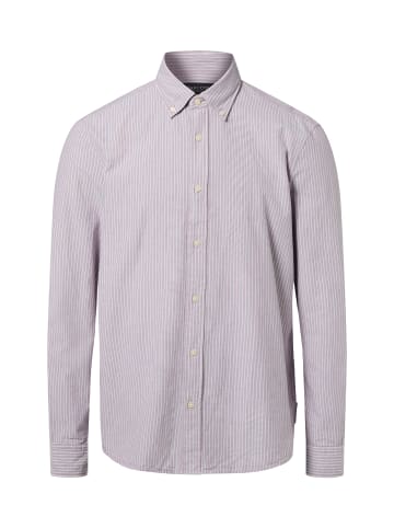 Marc O'Polo Hemd in flieder weiß - 0001