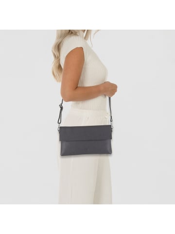 Jost Vika Umhängetasche Leder 28 cm in grey