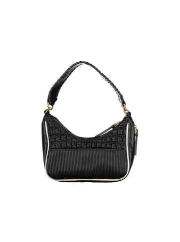 Desigual Schwarze Polyurethan-Handtasche