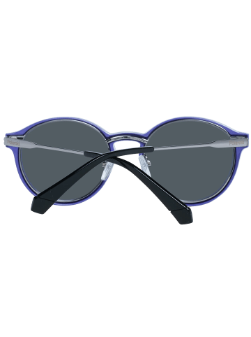 Polaroid Unisex Brillenfassung mit Sonnenbrillen-Clip Rund Grau