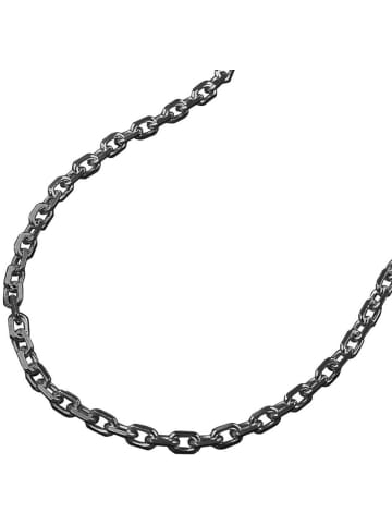 Gallay Kette 2mm Ankerkette rhodiniert Silber 925 45cm in silber