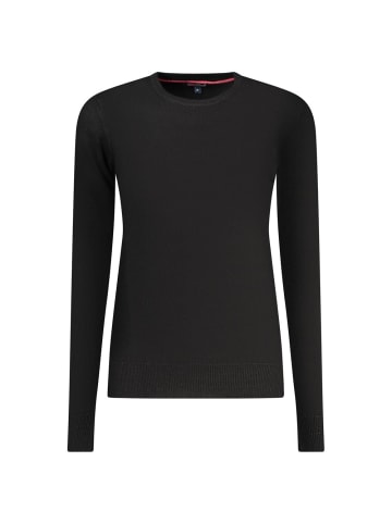 NORWAY 1963 Schwarz Viskose Damen Pullover