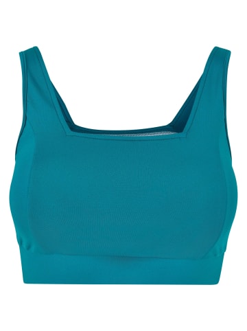 Urban Classics Urban Classics Damen Ladies Recycled Squared Sports Bra in watergreen